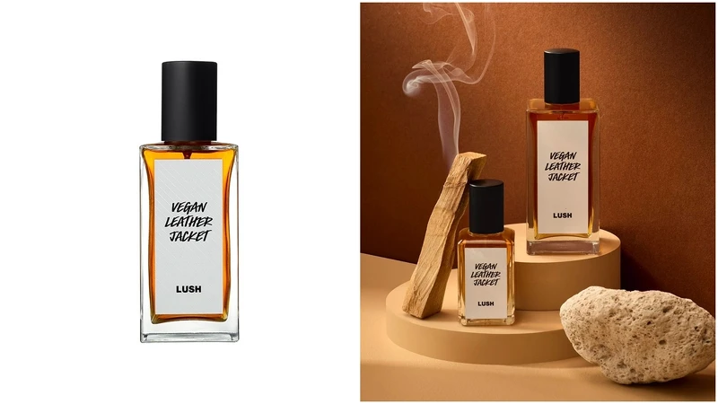 Lush Vegan Leather Jacket,£60.00(約NT2,472)。 Lush Vegan Leather Jacket,£60.00(約NT2,472)。