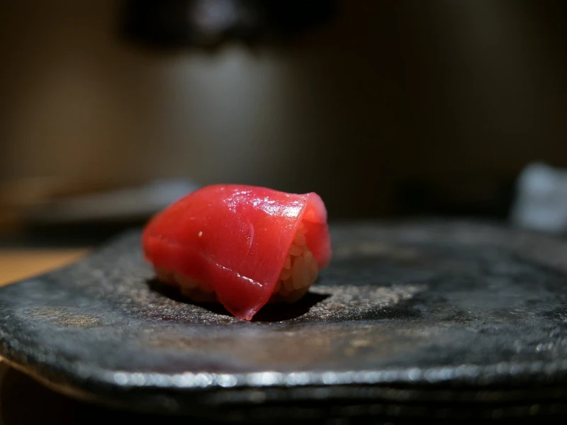 同樣來自鹽釜的「赤身」。 同樣來自鹽釜的「赤身」。