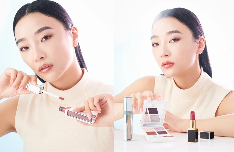 左:太陽親吻限量設計師奢華水唇萃 #18 Pinnacle(女伶莓粉色調) / 右: 太陽親吻限量設計師奢華水唇萃 #16 Celestial(極境冰透色調)/太陽親吻限量高級訂製四格眼盤/TOMFORD設計師唇膏 #19(RUNWAY ROSE) 左:太陽親吻限量設計師奢華水唇萃 #18 Pinnacle(女伶莓粉色調) / 右: 太陽親吻限量設計師奢華水唇萃 #16 Celestial(極境冰透色調)/太陽親吻限量高級訂製四格眼盤/TOMFORD設計師唇膏 #19(RUNWAY ROSE)