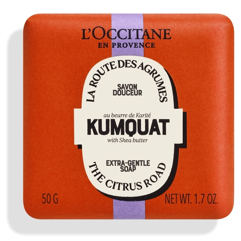 L’OCCITANE歐舒丹奇幻之旅康果乳油木香氛皂50g，NT260