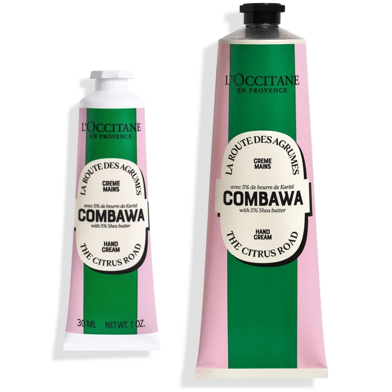 L’OCCITANE歐舒丹奇幻之旅卡菲爾乳油木護手霜30ml，NT420、 150ml，NT1,180