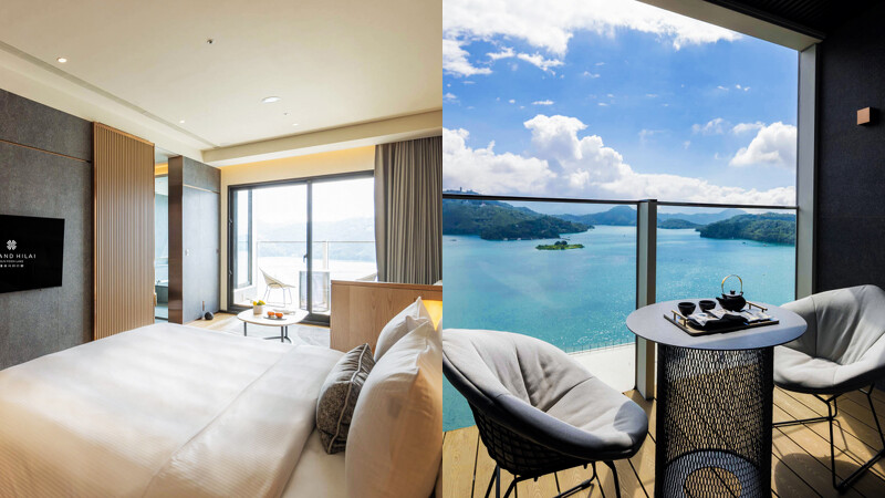 漢來日月行館客房風格、有獨立面湖景陽台 漢來日月行館客房風格、有獨立面湖景陽台