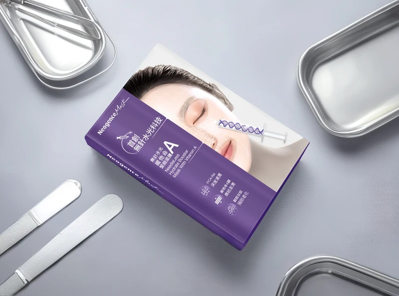 Neogence霓淨思無針水光維他命A緊緻面膜五入,NT299 Neogence霓淨思無針水光維他命A緊緻面膜五入,NT299