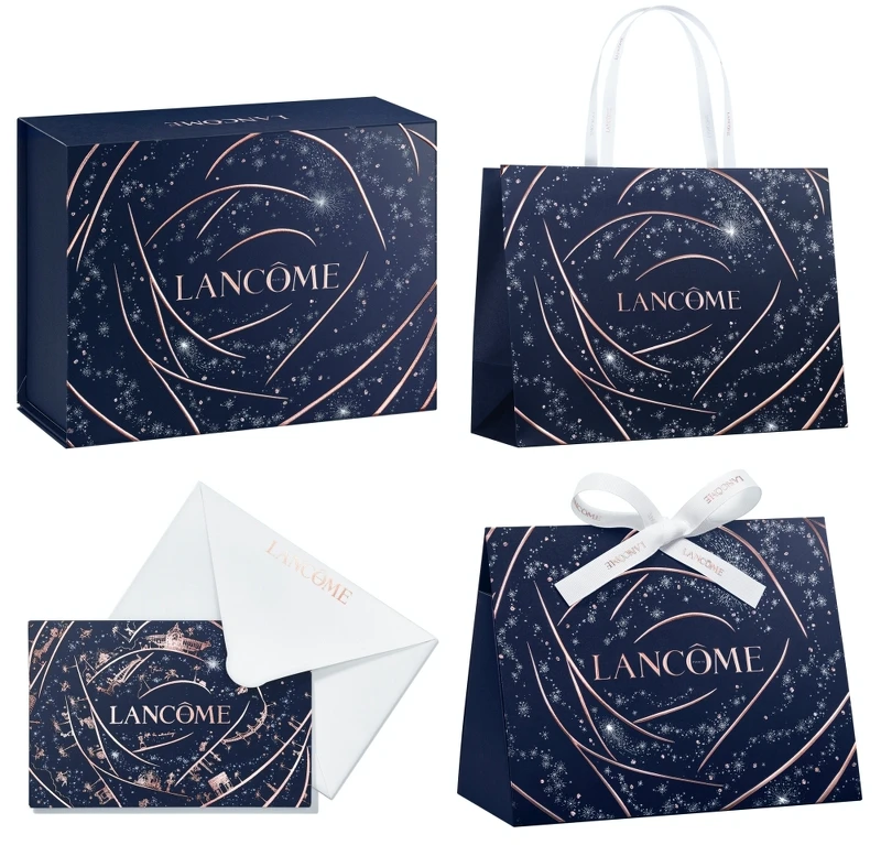 蘭蔻閃耀繁星聖誕禮盒包裝服務。 蘭蔻閃耀繁星聖誕禮盒包裝服務。