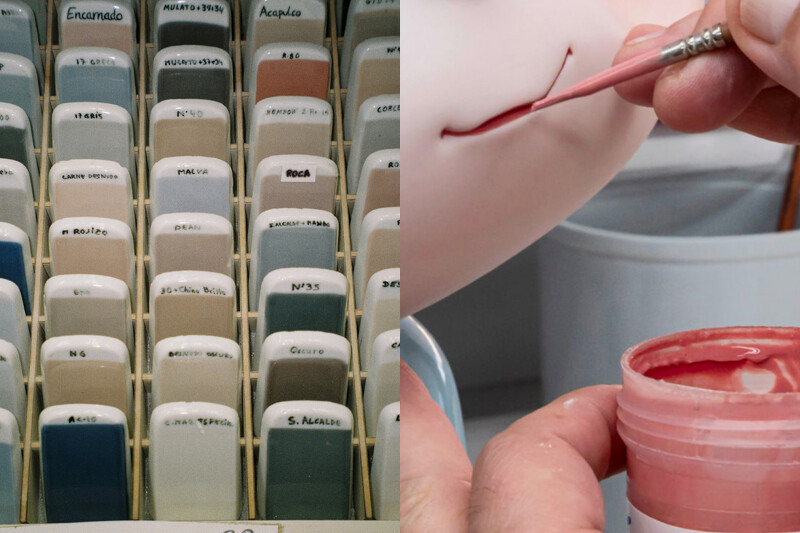 「LLADRÓ」的調色師特別研發了近五千種色彩，讓作品呈現多層次色調。