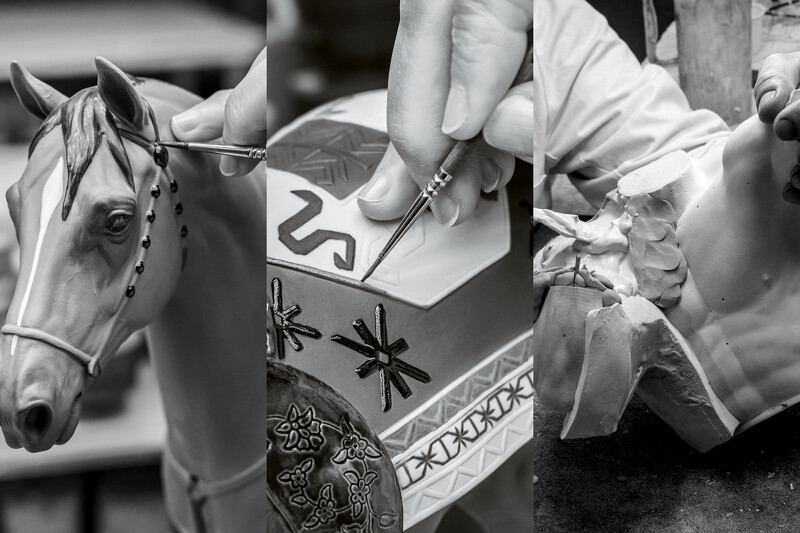 「LLADRÓ」雅緻瓷偶擁有知名的「一次燒」工藝。