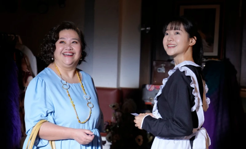 《影后》鍾欣凌飾演的胖姐 是一眼相中史艾瑪的伯樂 Photo/ Netflix 《影后》鍾欣凌飾演的胖姐 是一眼相中史艾瑪的伯樂 Photo/ Netflix