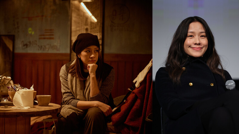 林嘉欣飾演金艾霞的女兒 Emma。photo/東昊影業、©2024TIFF 林嘉欣飾演金艾霞的女兒 Emma。photo/東昊影業、©2024TIFF