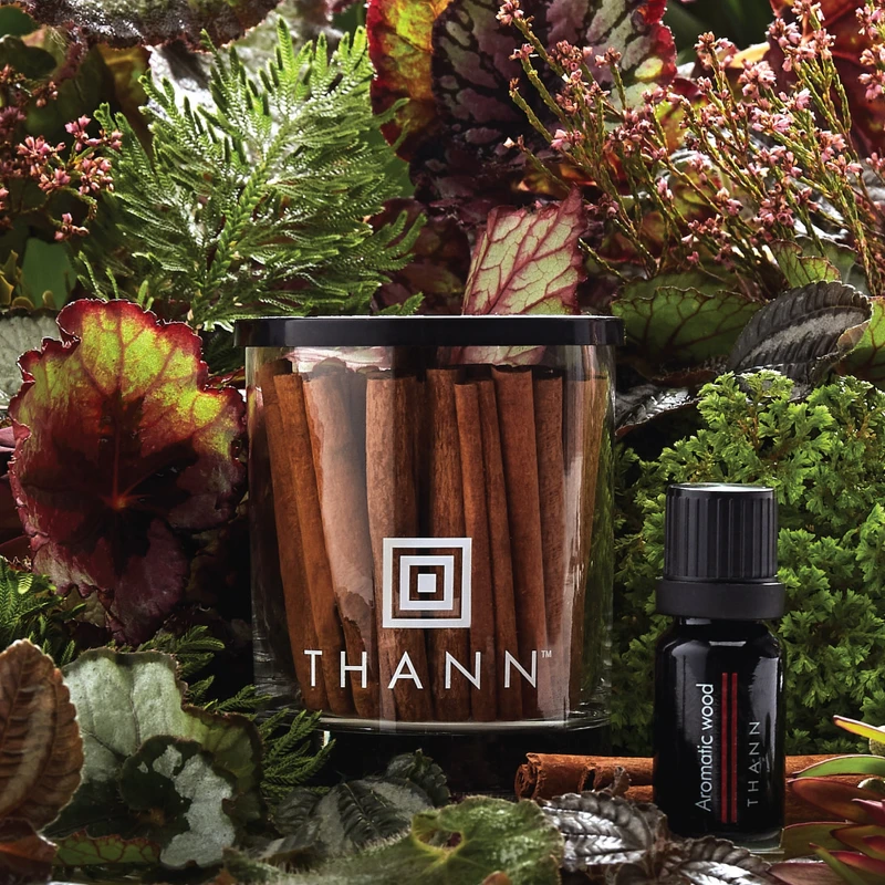 THANN香木複方精華10ml+肉桂擴香杯,NT1,180 THANN香木複方精華10ml+肉桂擴香杯,NT1,180