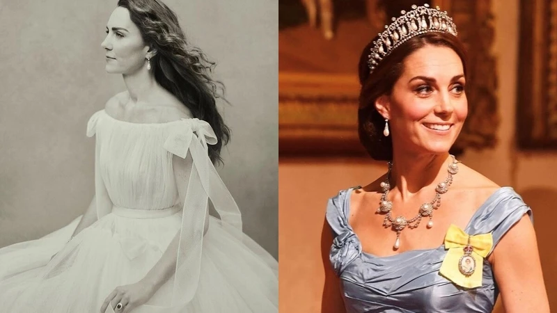 凱特王妃也經常穿戴珍珠出席公開場合 凱特王妃也經常穿戴珍珠出席公開場合