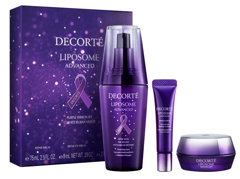 黛珂超微導全能修護精粹2024紫絲帶限定組(超微導全能修護精粹75mL、超微導全能修護霜20g、超微導全能亮眼精粹,8mL,NT4,300 黛珂超微導全能修護精粹2024紫絲帶限定組(超微導全能修護精粹75mL、超微導全能修護霜20g、超微導全能亮眼精粹,8mL,NT4,300