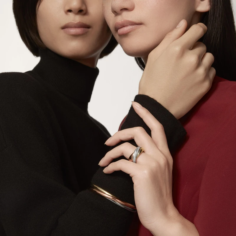 Trinity三環戒指 一款多種配戴 Trinity三環戒指 一款多種配戴