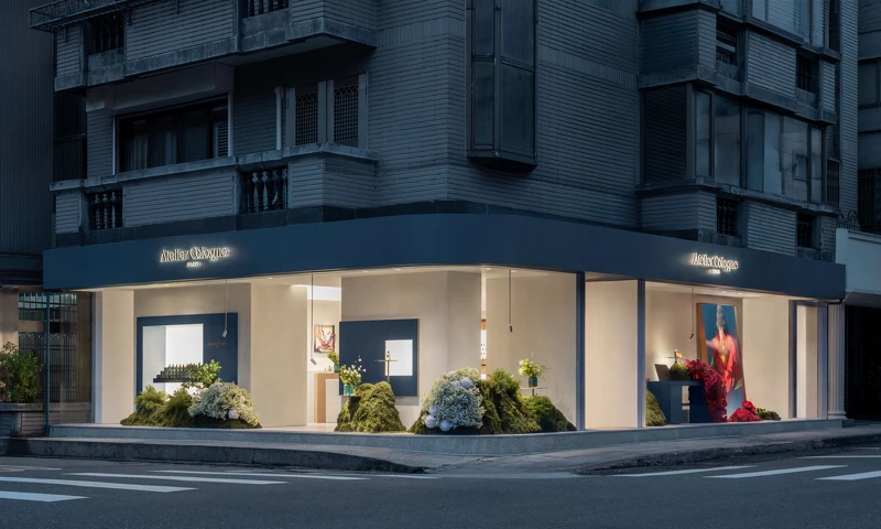 Atelier Cologne法國歐瓏大安旗艦店形象照店景。