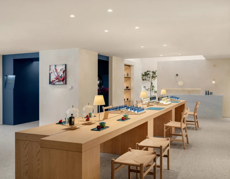 Atelier Cologne法國歐瓏大安旗艦店香水學院區。