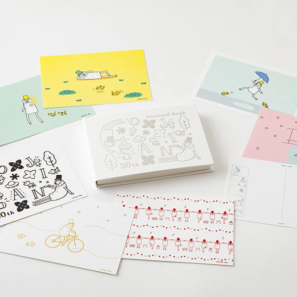 【誠品獨家】日本 MIDORI Ojisan 30th 明信片本｜2024誠品禮物節