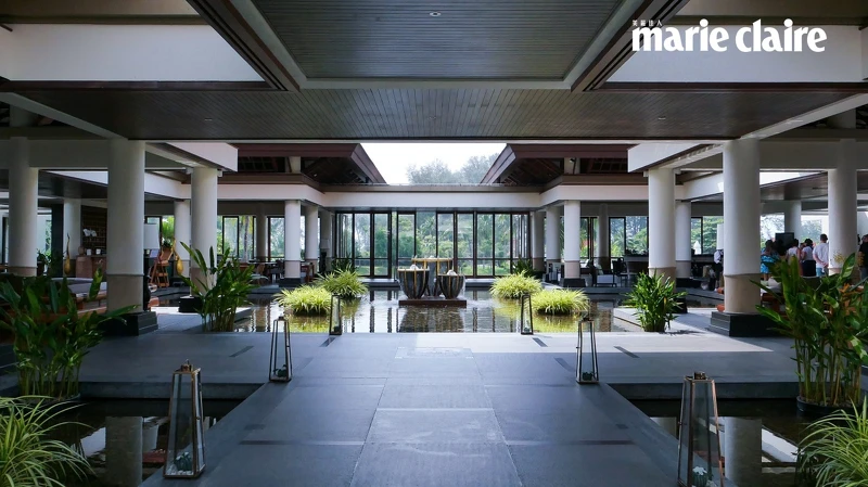 普吉島悅榕莊大廳呈現濃厚渡假氛圍 普吉島悅榕莊大廳呈現濃厚渡假氛圍