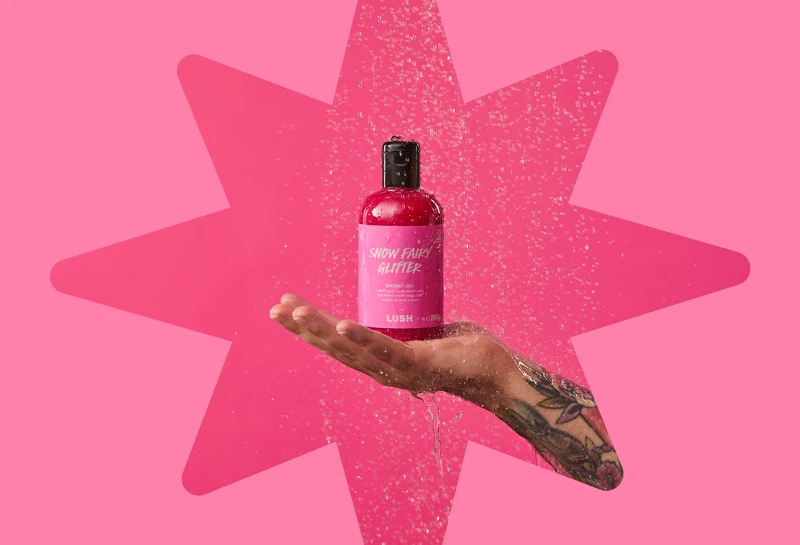 LUSH雪天使閃耀星辰沐浴露110g,NT450、280g,NT900、560g,NT1,300 LUSH雪天使閃耀星辰沐浴露110g,NT450、280g,NT900、560g,NT1,300