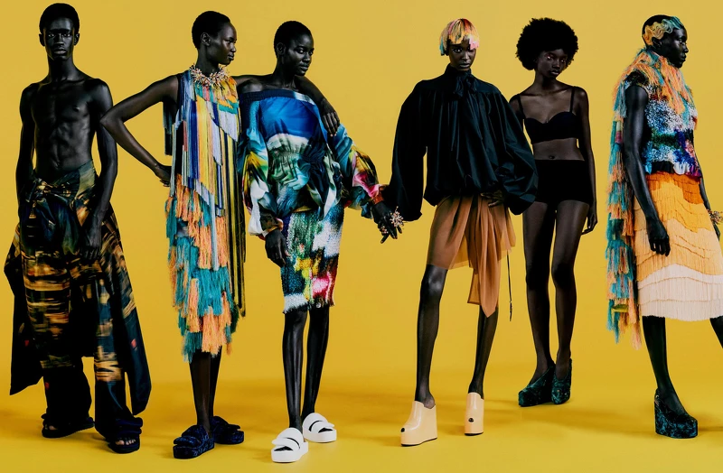 Dries Van Noten2022SS系列。