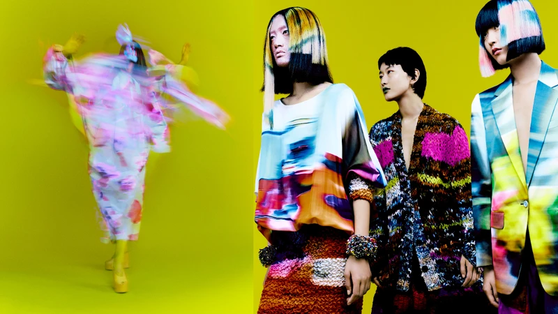 Dries Van Noten2022SS系列。