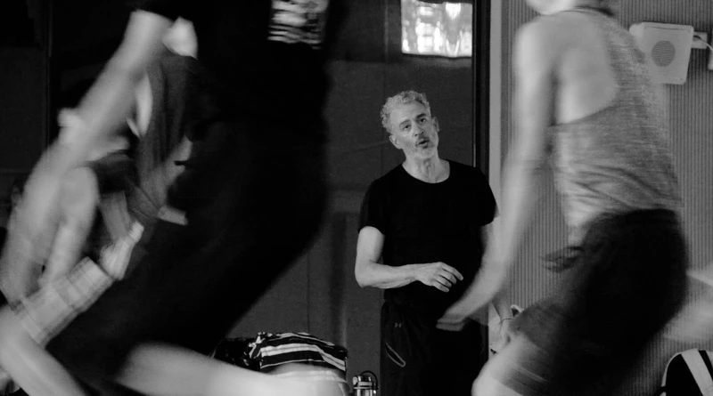 碧娜·鮑許《春之祭》重建排練照（提供：國立臺北藝術大學舞蹈學院、攝影：黎宇文）