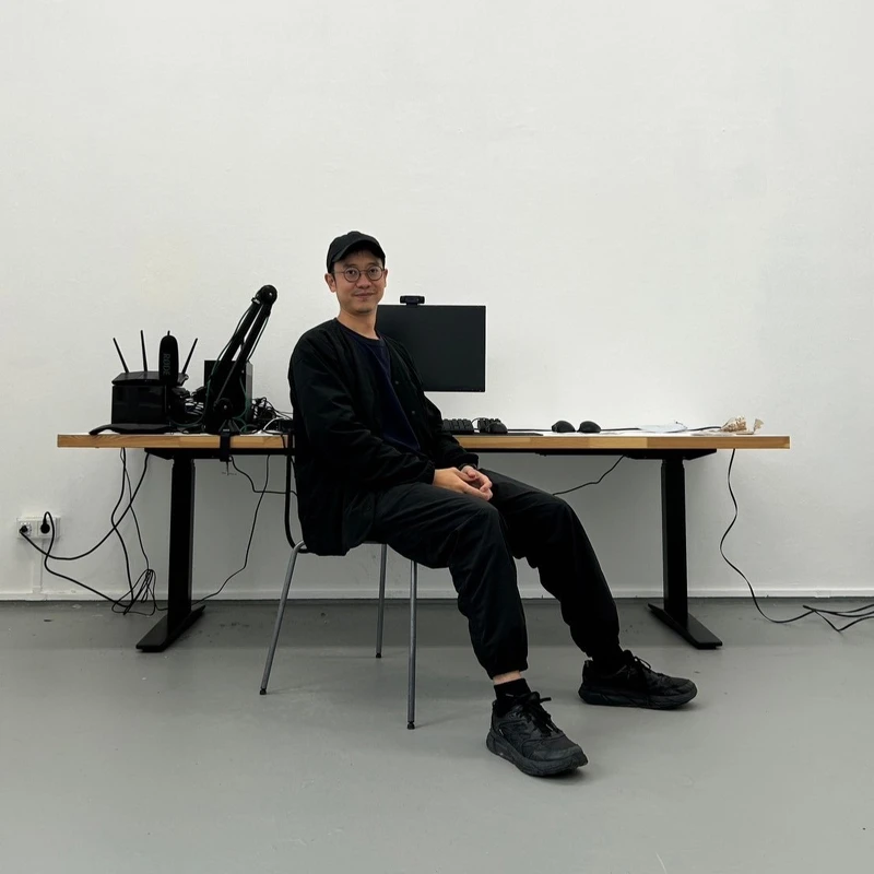 2024年第八屆銅鐘藝術賞得主李亦凡於Rijksakademie個人工作室（圖片由翁氏工作室提供）