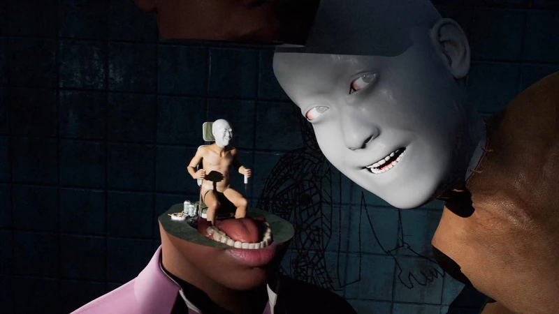 《不好意思‧‧‧請問一下這個怎麼打開》錄像截圖 （圖片由藝術家提供）