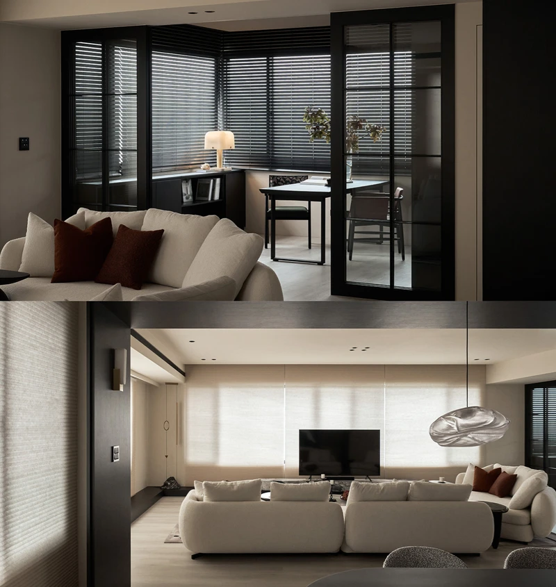 圖片提供 InInHome / 攝影師 Hey!Cheese 藝術家品味河景豪宅，黑與Beige Color淬鍊的沉靜優雅