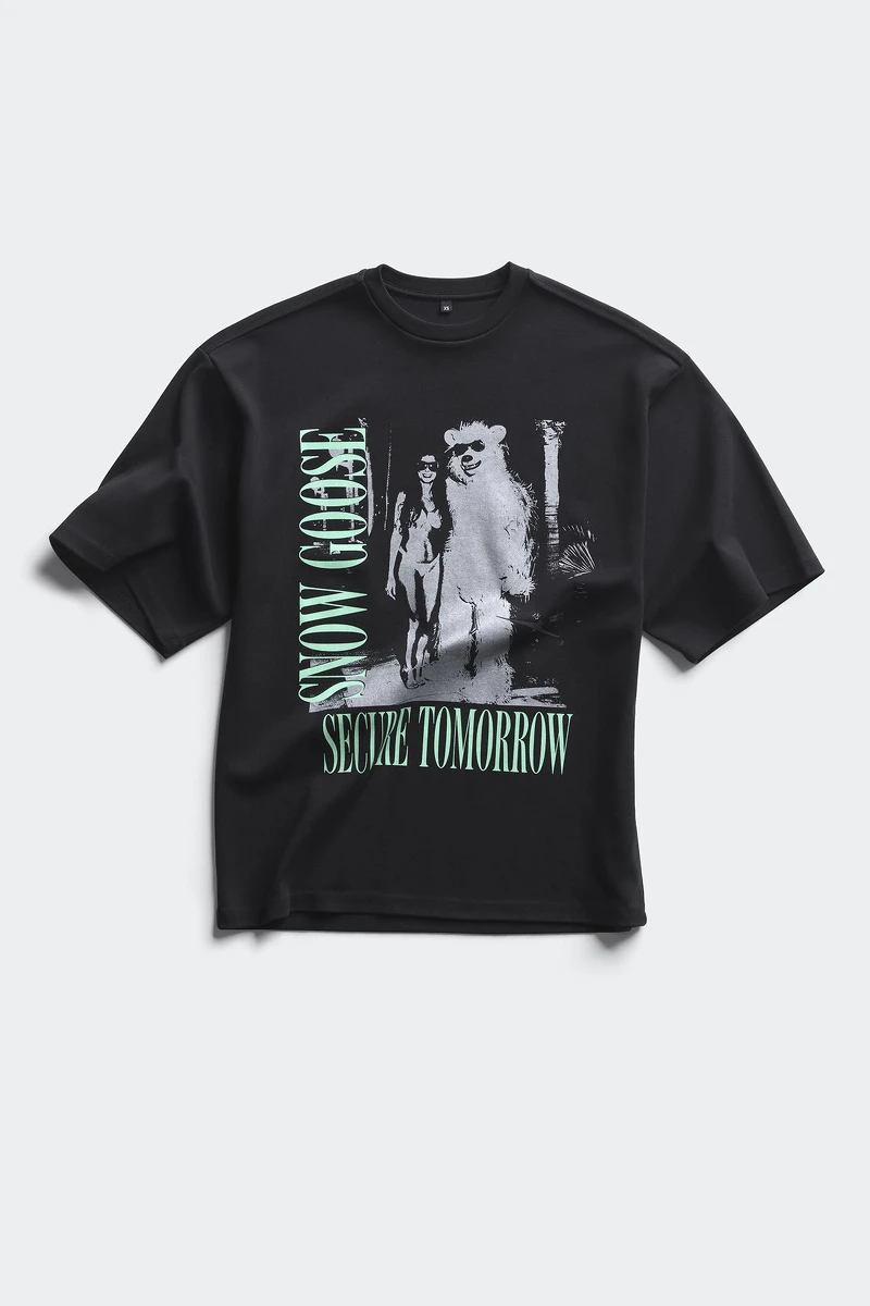 【Canada Goose】 Orion T恤-上衣-圖騰黑色-$10,200 NTD