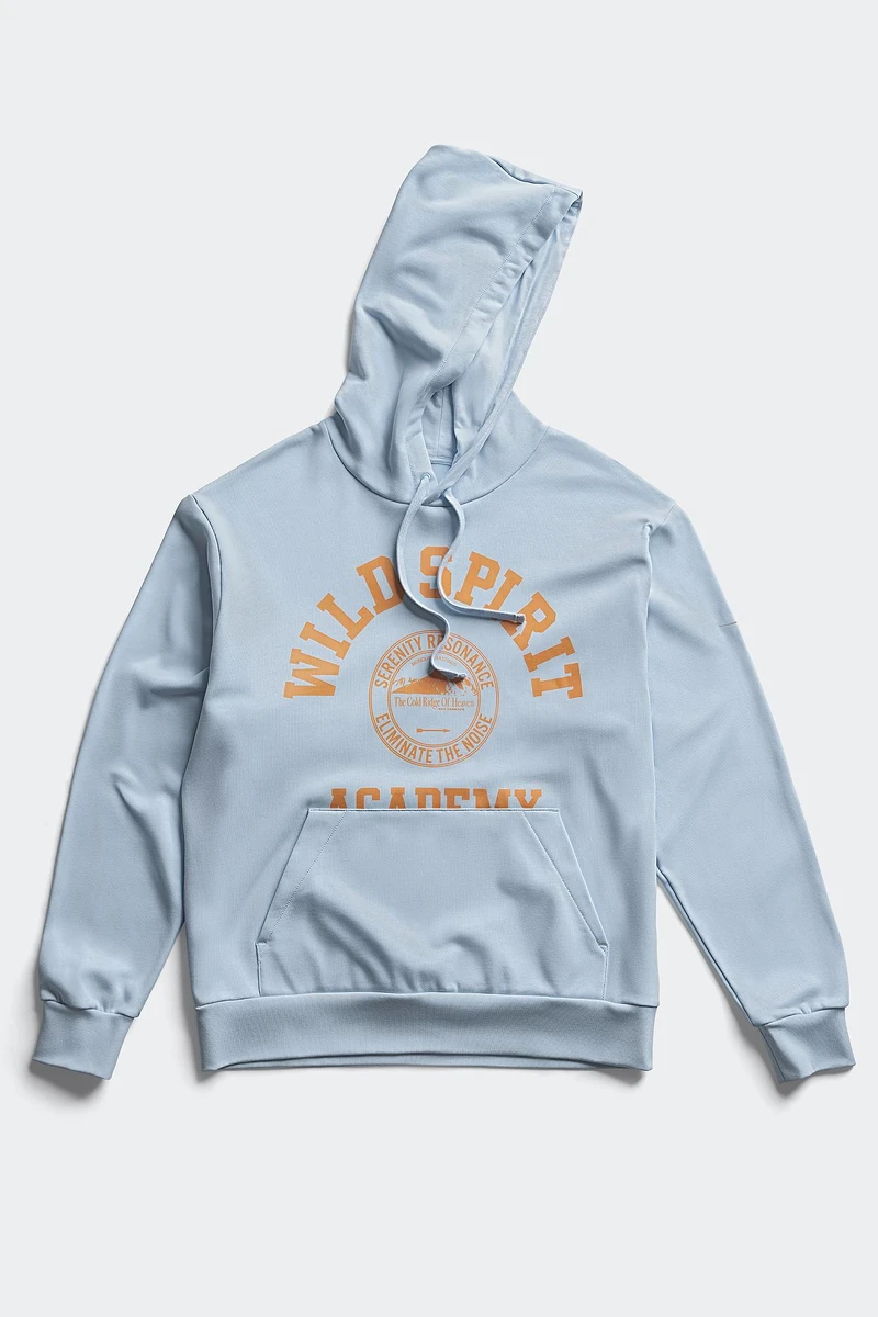 【Canada Goose】 Wilder Hoodie 連帽T恤-上衣-極地藍色-$24,200 NTD