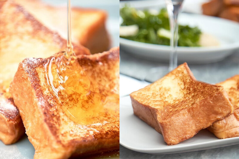 招牌「法式吐司」是令人驚豔的絕品料理。 招牌「法式吐司」是令人驚豔的絕品料理。