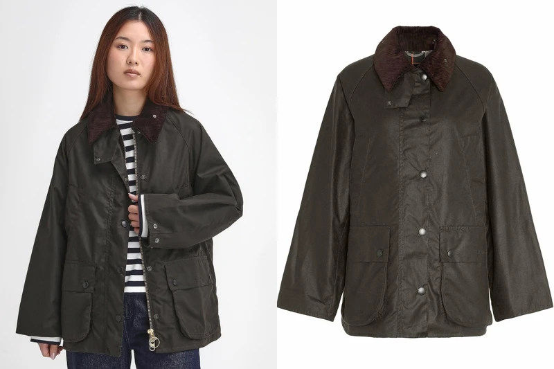 Barbour Women's Bedale Waxed 油布夾克 NT16600