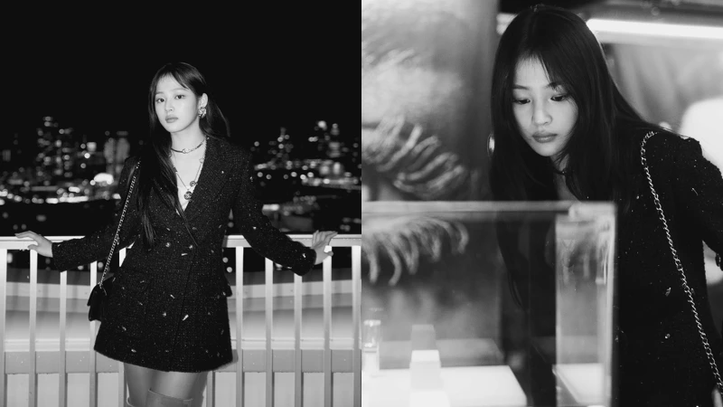 香奈兒品牌大使Minji。