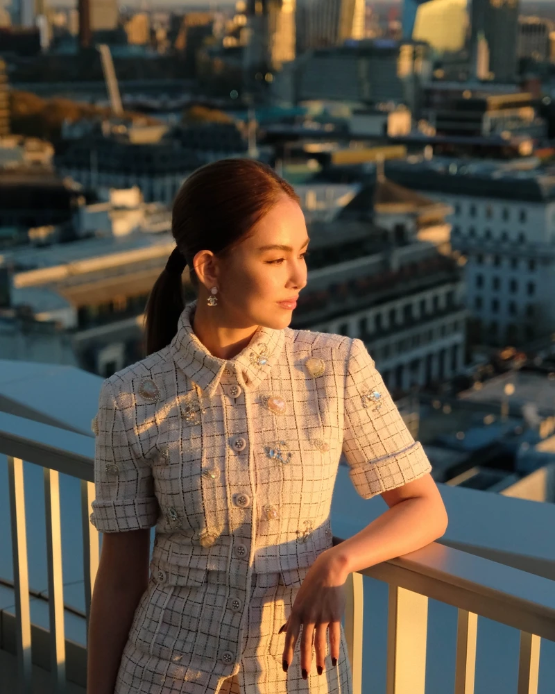 香奈兒品牌大使昆凌出席香奈兒在倫敦舉辦的Color of Allure活動。