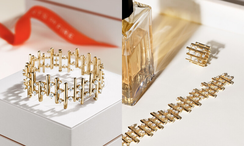 BARRE Multi-Row黃K金鑽石手鍊 鑽石總重約6.40ct NTD1,239,000、BARRE Multi-Row黃K金鑽石戒指 鑽石總重約0.70ct NTD249,000、BARRE Multi-Row黃K金鑽石手鍊 鑽石總重約6.40ct NTD1,239,000。 BARRE Multi-Row黃K金鑽石手鍊 鑽石總重約6.40ct NTD1,239,000、BARRE Multi-Row黃K金鑽石戒指 鑽石總重約0.70ct NTD249,000、BARRE Multi-Row黃K金鑽石手鍊 鑽石總重約6.40ct NTD1,239,000。