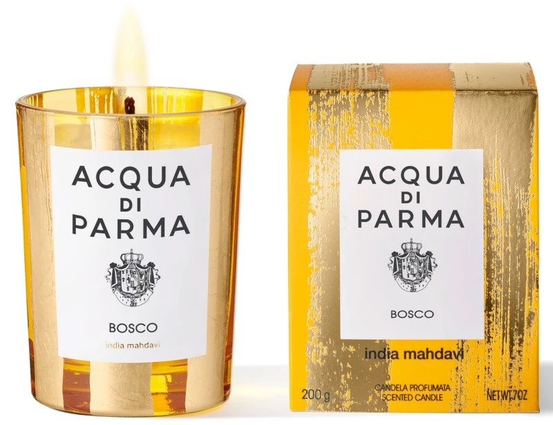Acqua di Parma Bosco靜謐雪松香氛蠟燭流金璀璨限量版200g,NT3,300 Acqua di Parma Bosco靜謐雪松香氛蠟燭流金璀璨限量版200g,NT3,300
