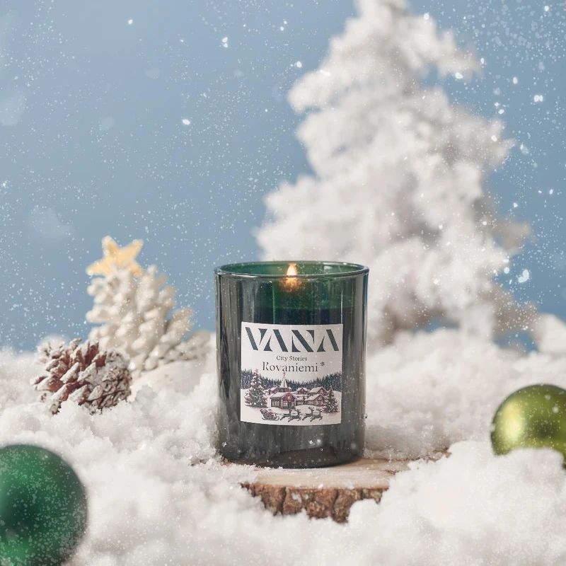 VANA季節限定芬蘭聖誕村香氛蠟燭Rovaniemi 210g,NT1,080 VANA季節限定芬蘭聖誕村香氛蠟燭Rovaniemi 210g,NT1,080