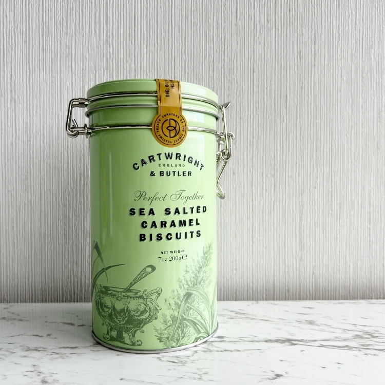 Cartwright & Butler鐵罐餅乾。 Cartwright & Butler鐵罐餅乾。