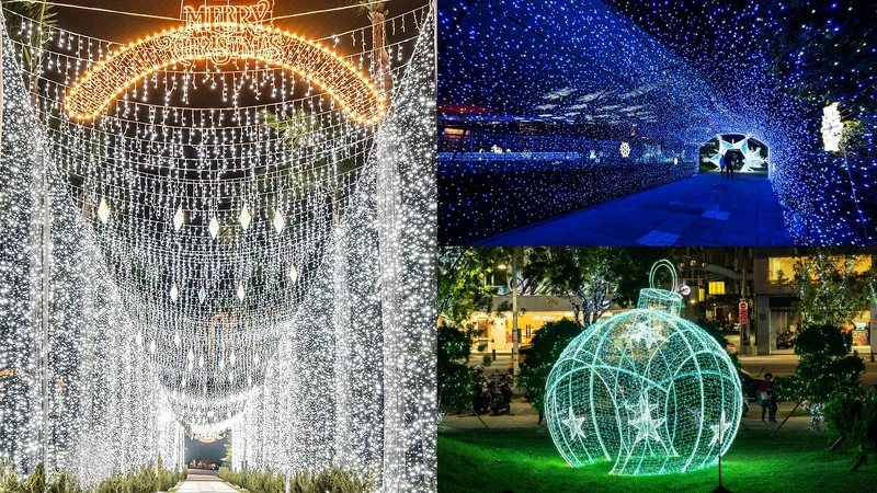 2024高雄聖誕生活節周遭光環境