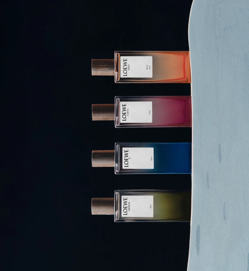 LOEWE濃香精系列形象圖。 LOEWE濃香精系列形象圖。