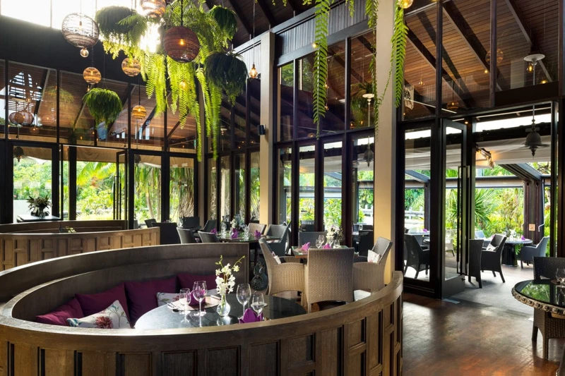 餐廳空間。 餐廳空間。