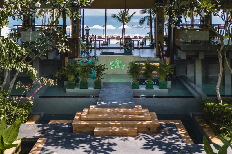 餐飲部份則精緻多元。 餐飲部份則精緻多元。