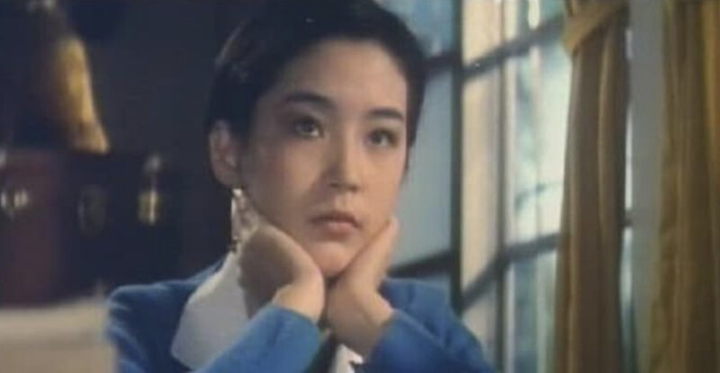 電影《窗外》劇照，飾演女主角的林青霞。