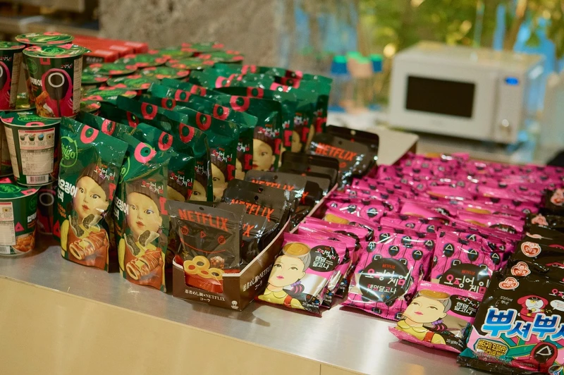 「魷魚遊戲之島」Netflix以及《魷魚遊戲2》聯名零食