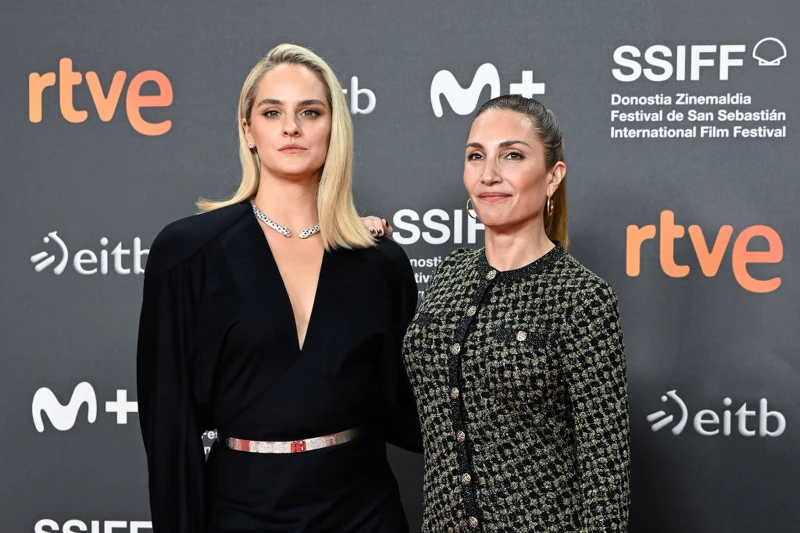 法國演員諾耶米.梅蘭特(Noémie Merlant )與導演奧黛麗・迪萬(Audrey Diwan)。 法國演員諾耶米.梅蘭特(Noémie Merlant )與導演奧黛麗・迪萬(Audrey Diwan)。