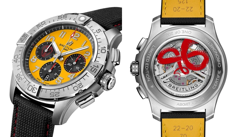 Breitling 百年齡 復仇者B01計時碼錶赤蛇限量版 Breitling 百年齡 復仇者B01計時碼錶赤蛇限量版