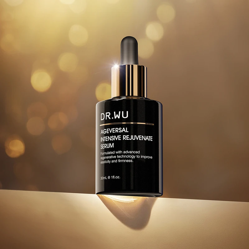 DR.WU超逆齡肌因再生精華情境圖。 DR.WU超逆齡肌因再生精華情境圖。