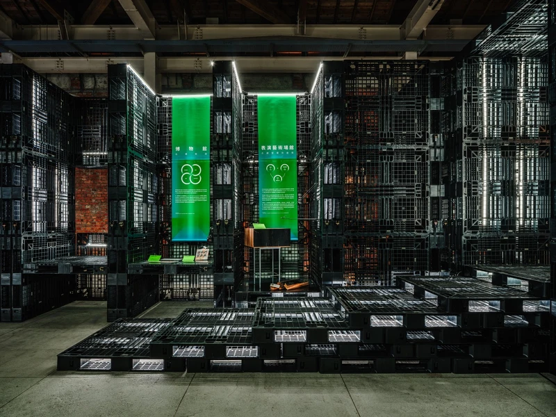 第三區「走入幕後:文化場域的基礎設施與淨零後台」(攝影:定影影像工作室FIXER Photographic Studio;圖片提供|方物研創) 第三區「走入幕後:文化場域的基礎設施與淨零後台」(攝影:定影影像工作室FIXER Photographic Studio;圖片提供|方物研創)