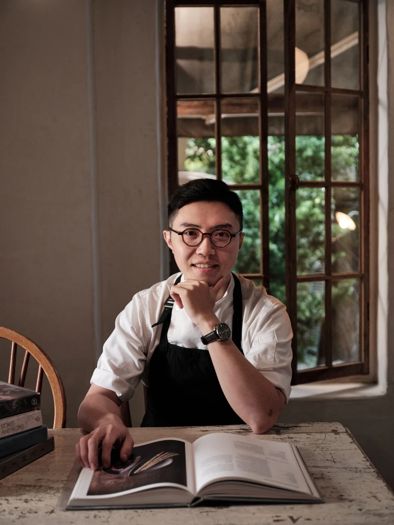 香色主廚邱一中(Steve Chiu)。 香色主廚邱一中(Steve Chiu)。