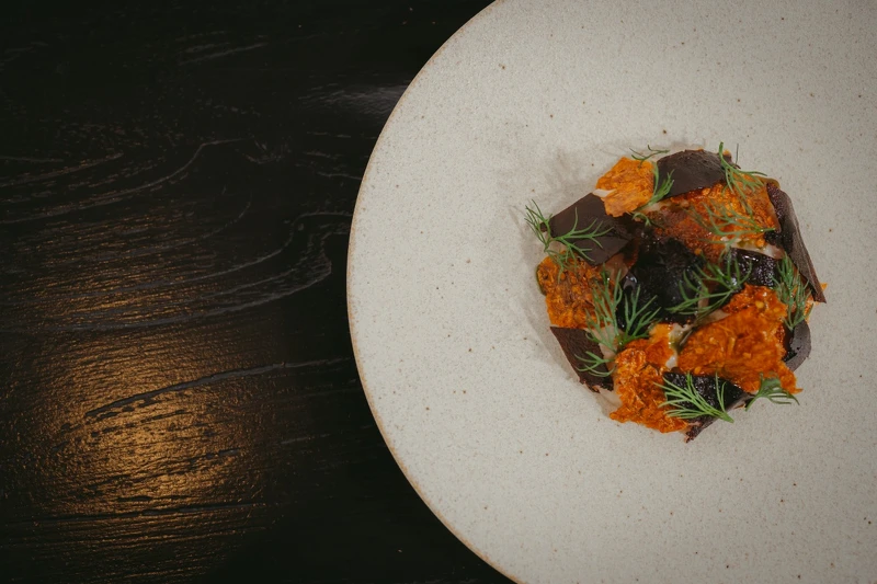 蝦肉卡布里沙拉。 蝦肉卡布里沙拉。