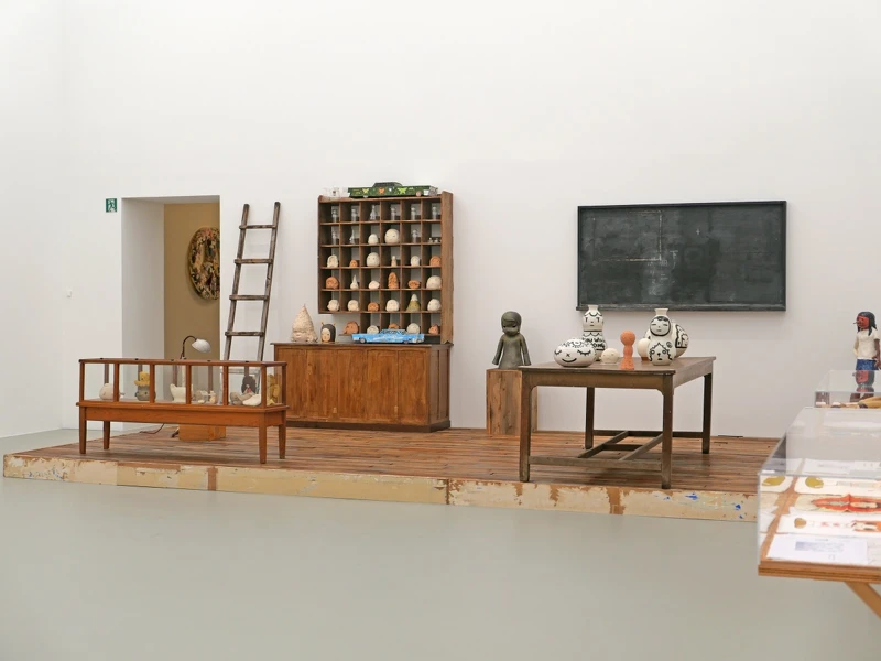 美術館擁有五個風格不同的展覽空間。 美術館擁有五個風格不同的展覽空間。